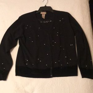 Large black sweater by Worthington